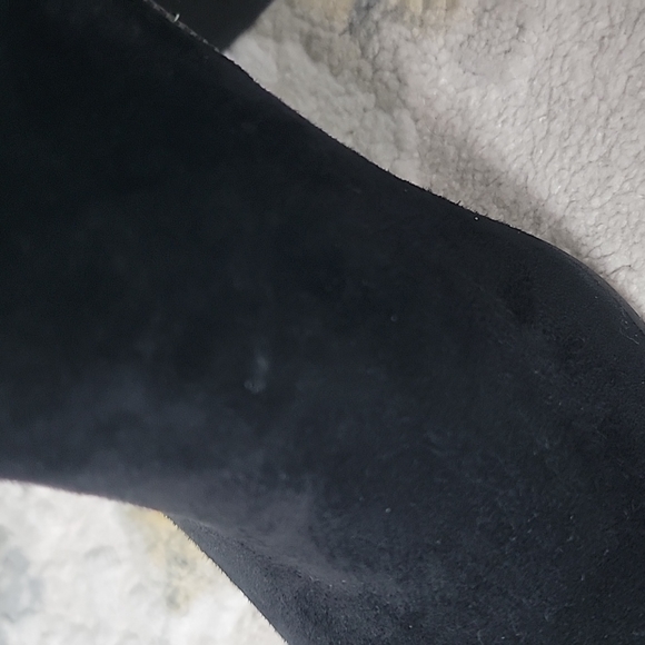 Eileen Fisher Boots - Cinch Smooth Suede Block Heel Mid Boot - Picture 10 of 14